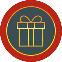 Положим в посылку подарок